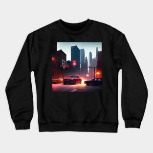 Detroit Basketball Crewneck Sweatshirt